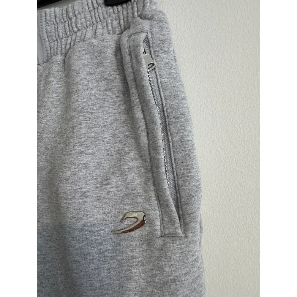 BOXRAW‎ Joggers Womens Small Gray Fleece Sweatpants Loungewear Streetwear